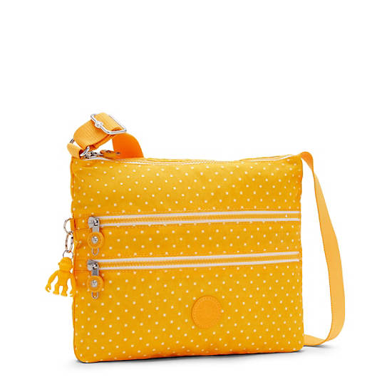 Sacs Crossbody Kipling Alvar Printed Jaune | FR 2143DF